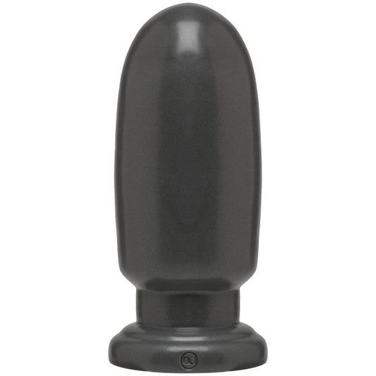 American Bombshell Shell Shock Large Anal Plug Gray - The Pleasure Toys